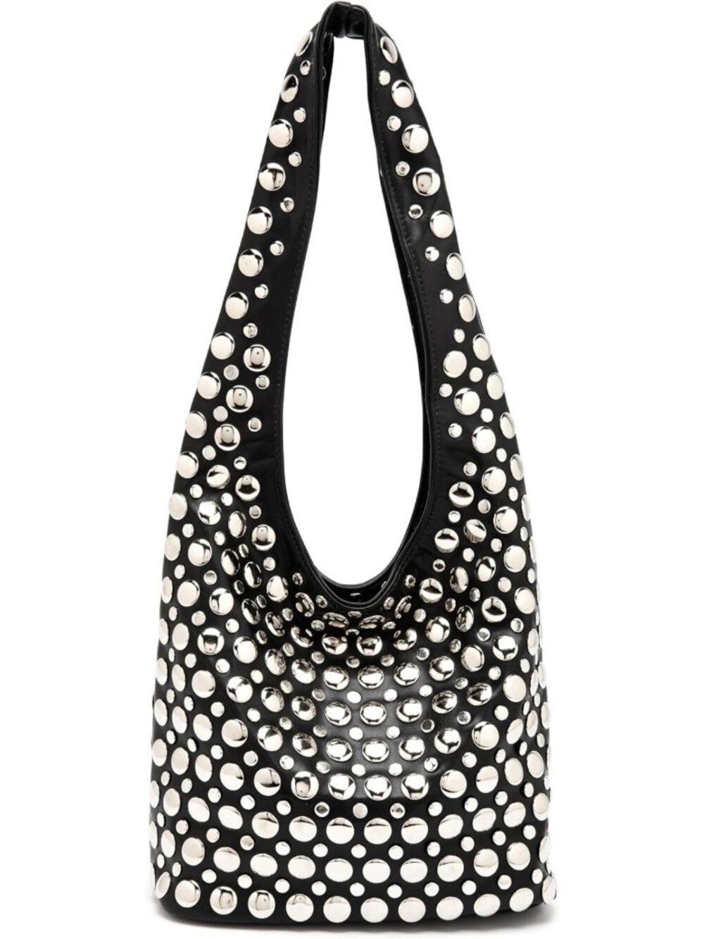 Chic Studded Hobo Bag with Rivets | Y2K Bucket Purse for Trendy Women